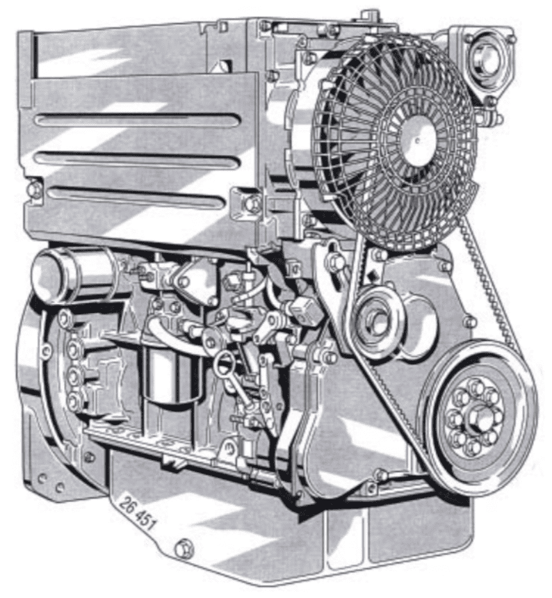 Engine D2011L04i Serial Number Location 1