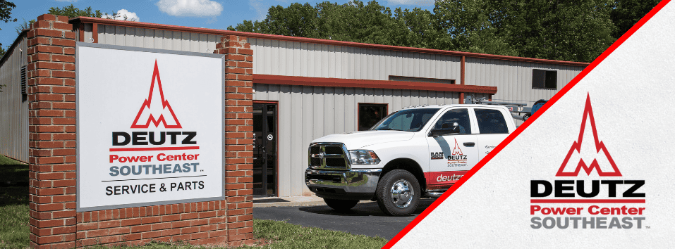 center-Southeast Deutz Power Center Southeast building and truck.