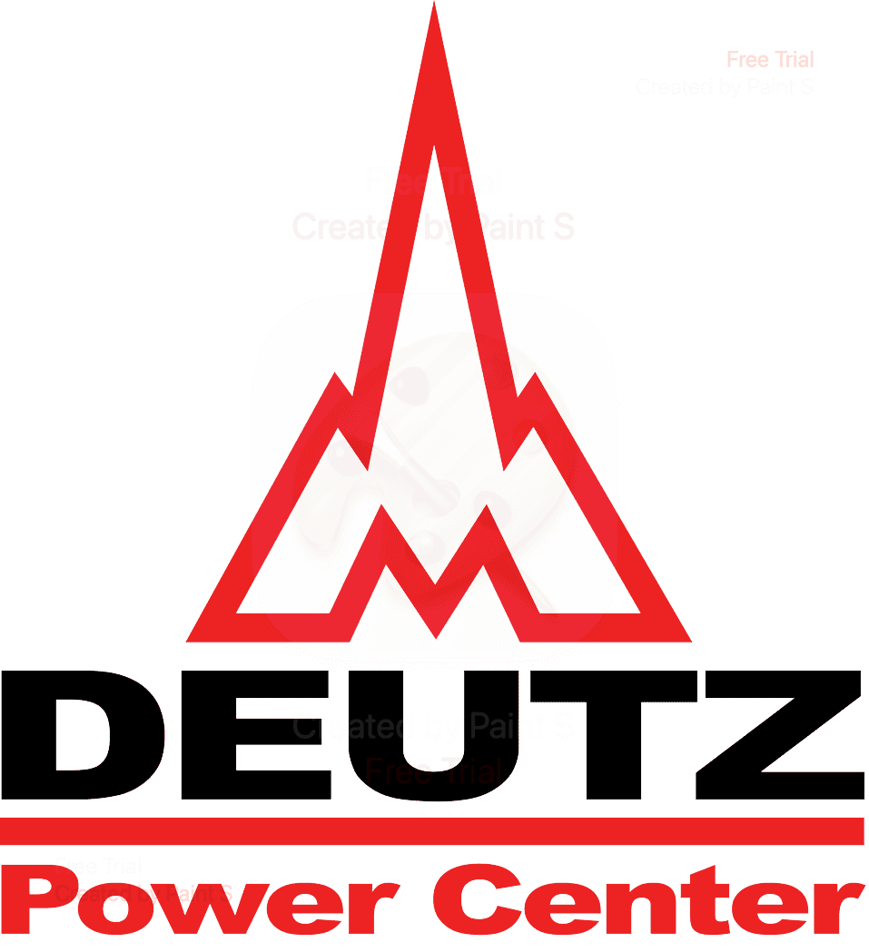 Deutz Power Center logo with paint palette